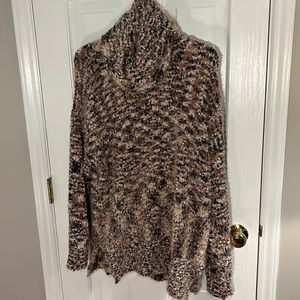 Fuzzy knit sweater, ultra soft